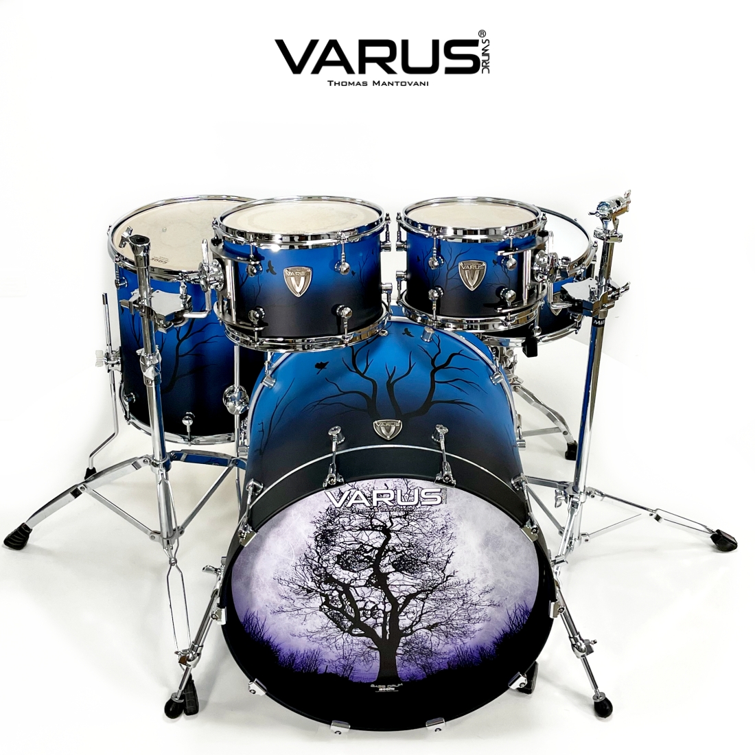 Morpheus Caisse claire en bois 14”x6,5 - Varus Drums