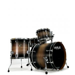 Walnut drum kit 18″-10″-14″-14″