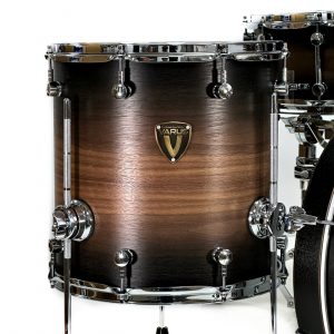 Walnut drum kit 18″-10″-14″-14″