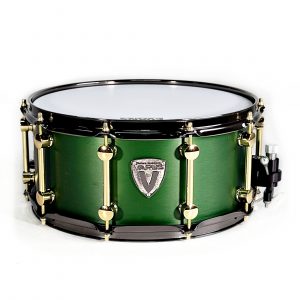Green aluminium snare