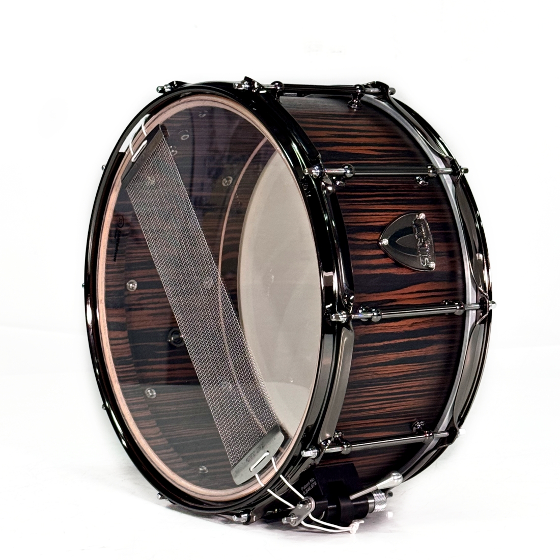 Ebony snare drum 14"x6,5