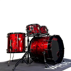 Red LAVA Drum kit 4pcs